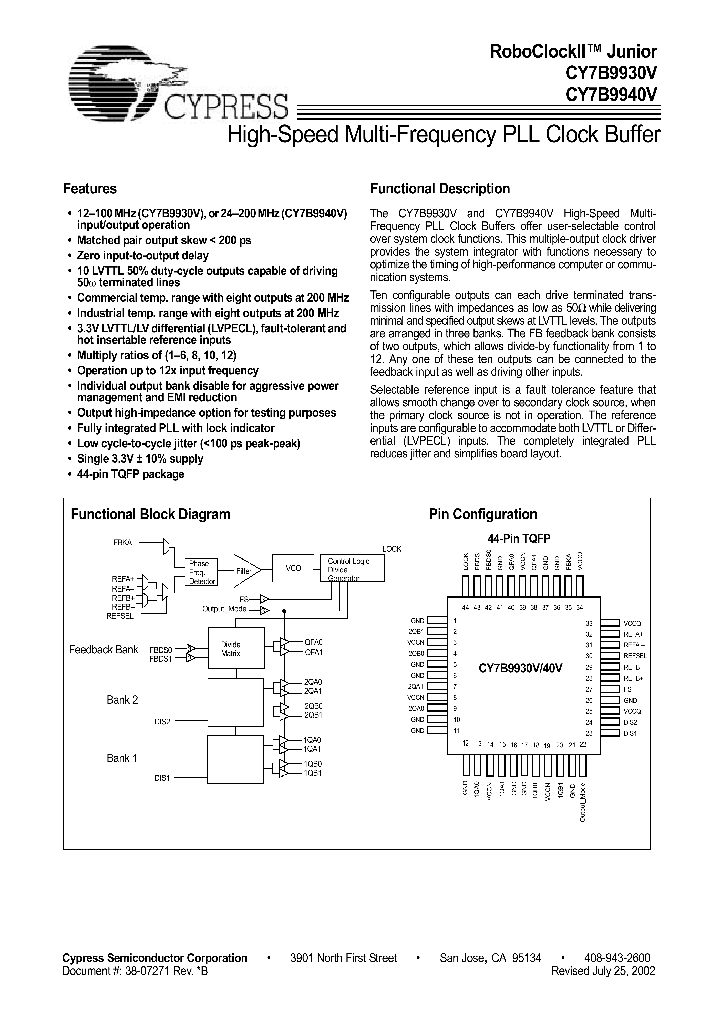 CY7B9940V_8009778.PDF Datasheet