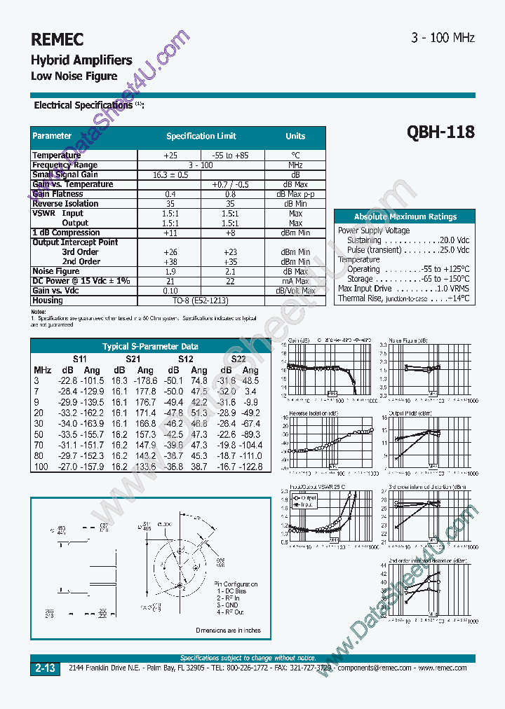 QBH118_7811631.PDF Datasheet