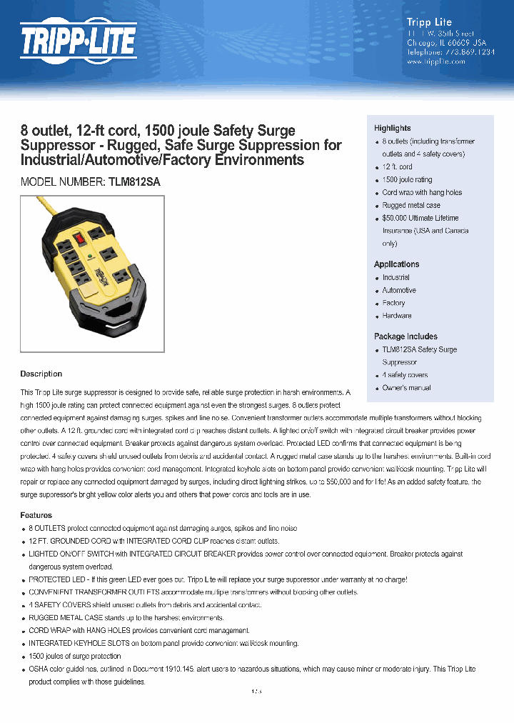 TLM812SA_8020098.PDF Datasheet