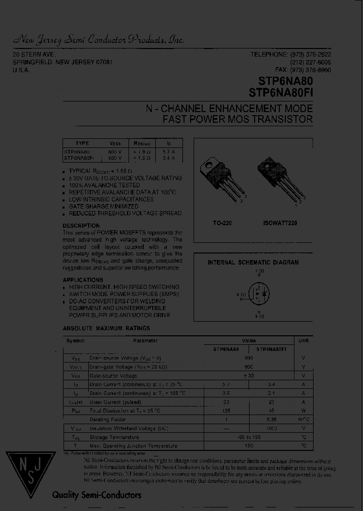 STP6NA80_8029732.PDF Datasheet