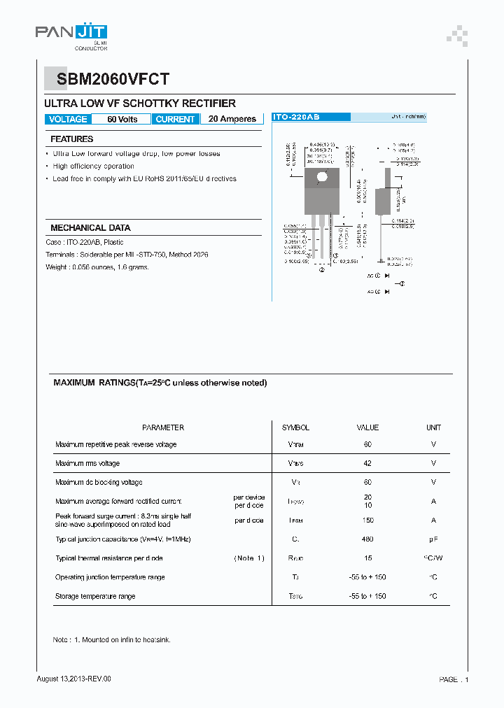 SBM2060VFCT-T0-10001_8033242.PDF Datasheet