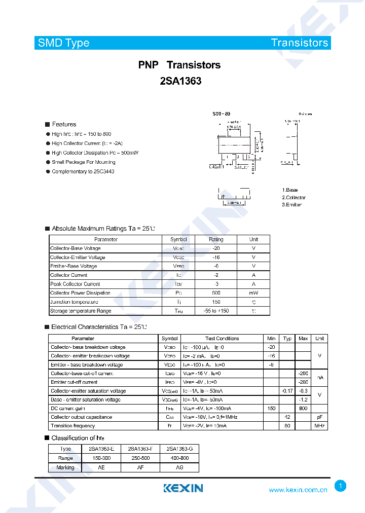 2SA1363-E_8037461.PDF Datasheet