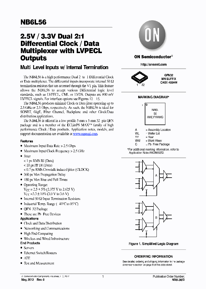 NB6L56_8040857.PDF Datasheet