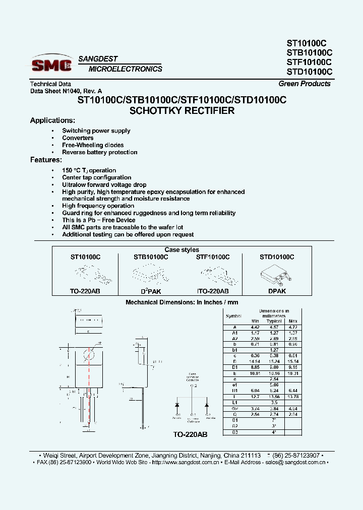 STB10100C_8044180.PDF Datasheet