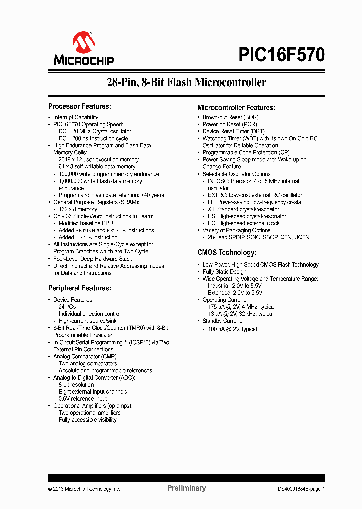 PIC16F570_8044950.PDF Datasheet