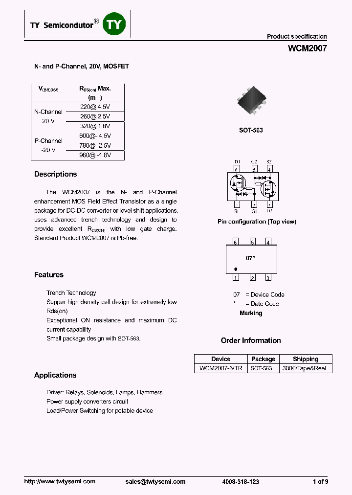 WCM2007_8049413.PDF Datasheet