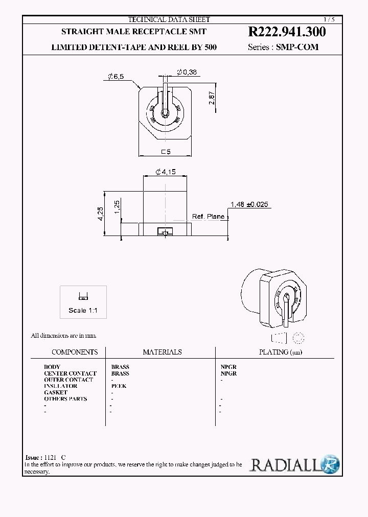R222941300_8050412.PDF Datasheet