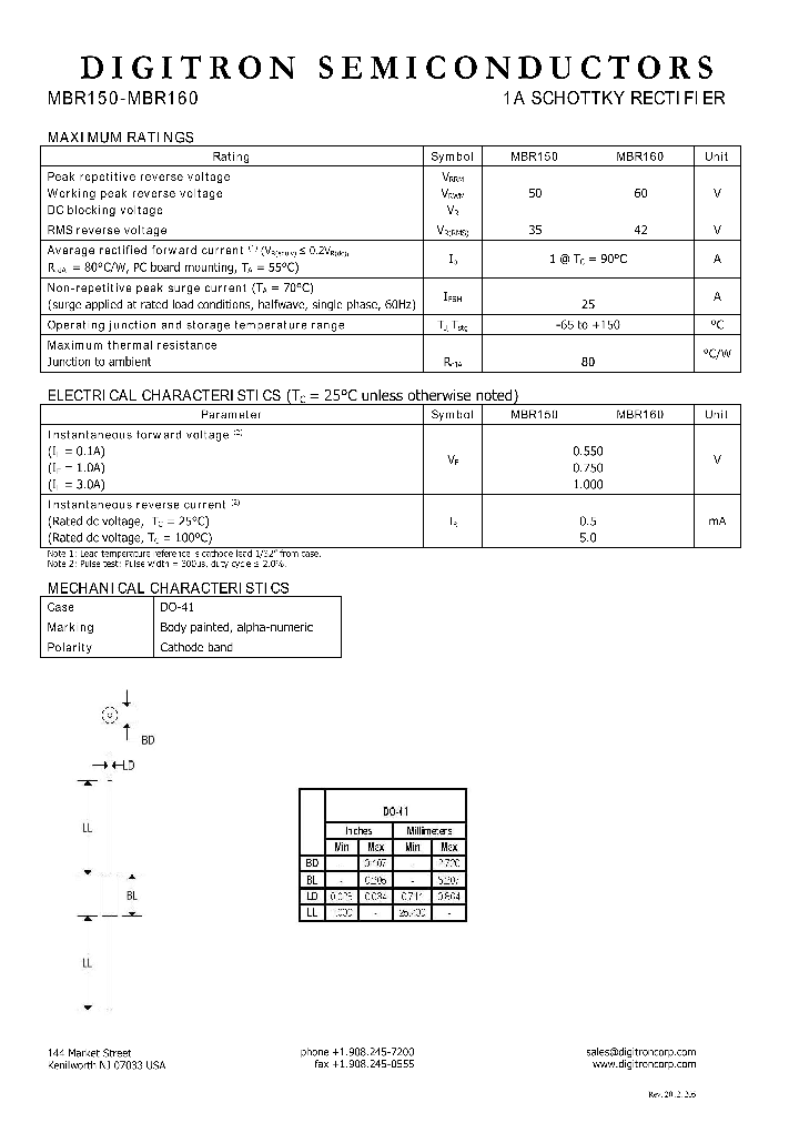 MBR150_8050789.PDF Datasheet