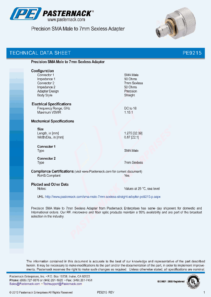PE9215_8053602.PDF Datasheet