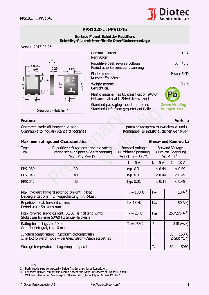 PPS1045_8067704.PDF Datasheet
