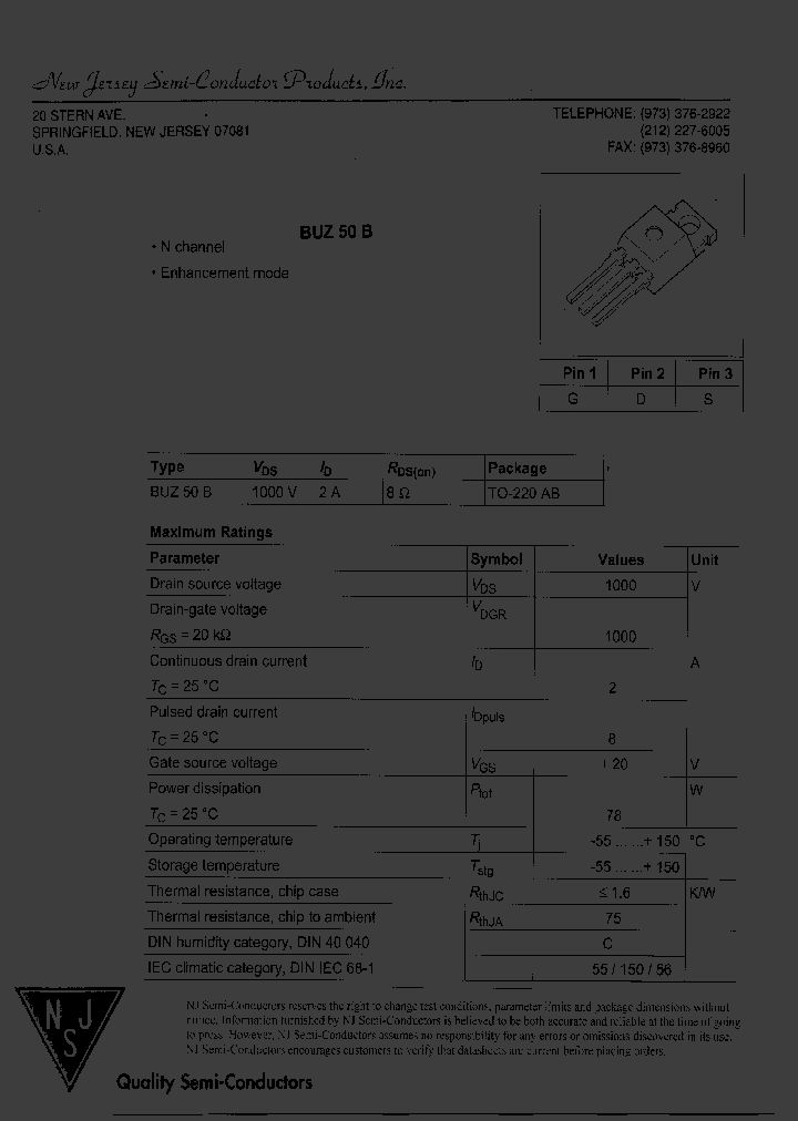 BUZ50B_8072481.PDF Datasheet