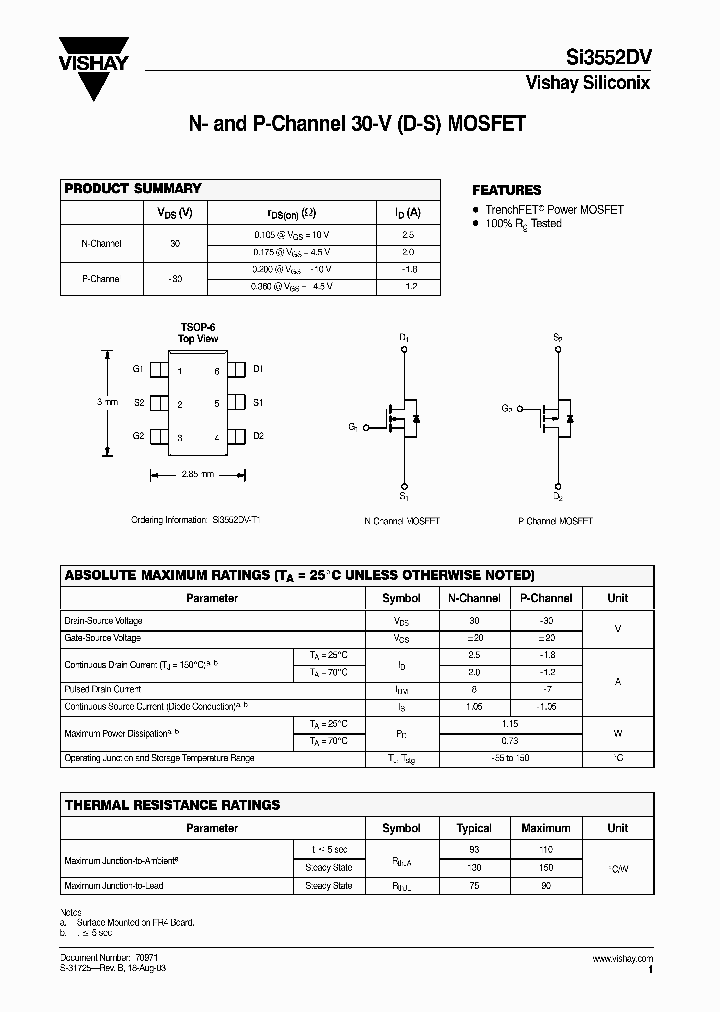 SI3552DV-05_8094950.PDF Datasheet