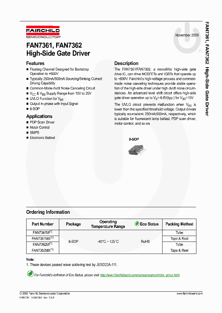 FAN7361-09_8099370.PDF Datasheet