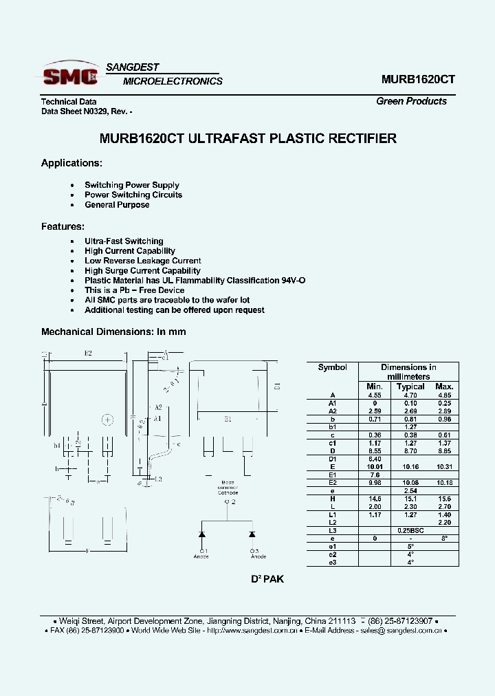 MURB1620CT_8099788.PDF Datasheet