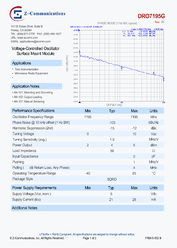 DRO7195G_8106813.PDF Datasheet