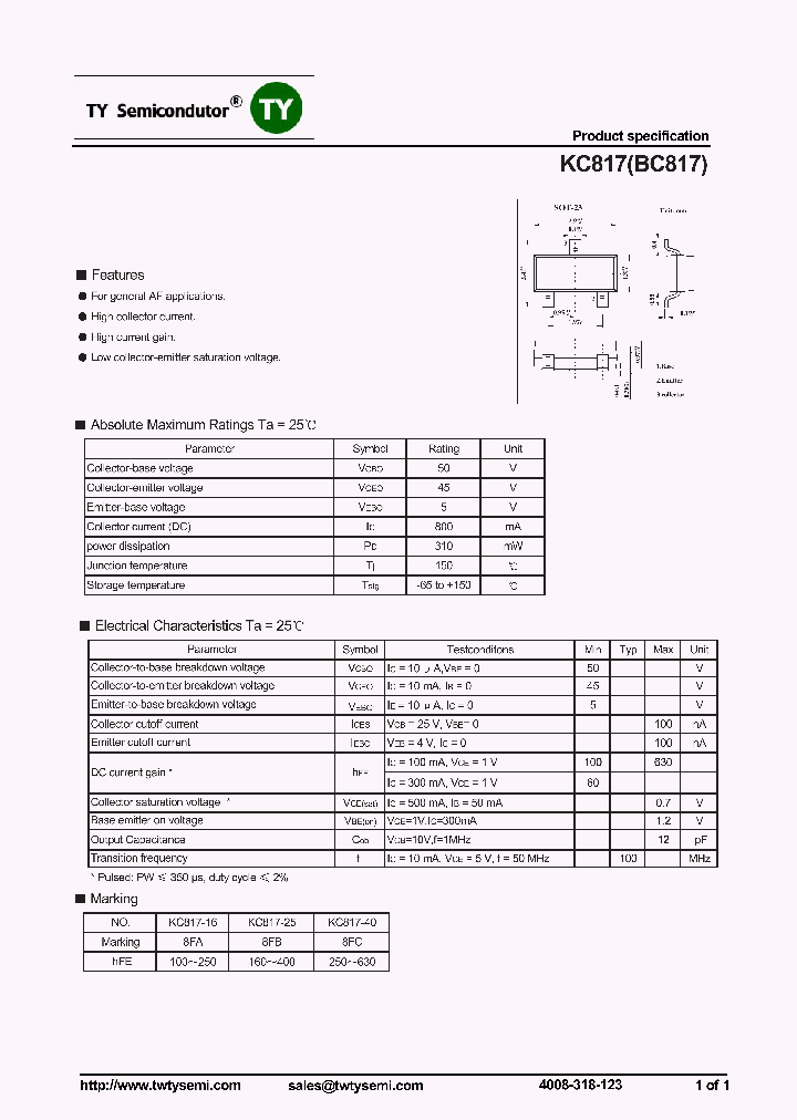 KC817_8113206.PDF Datasheet