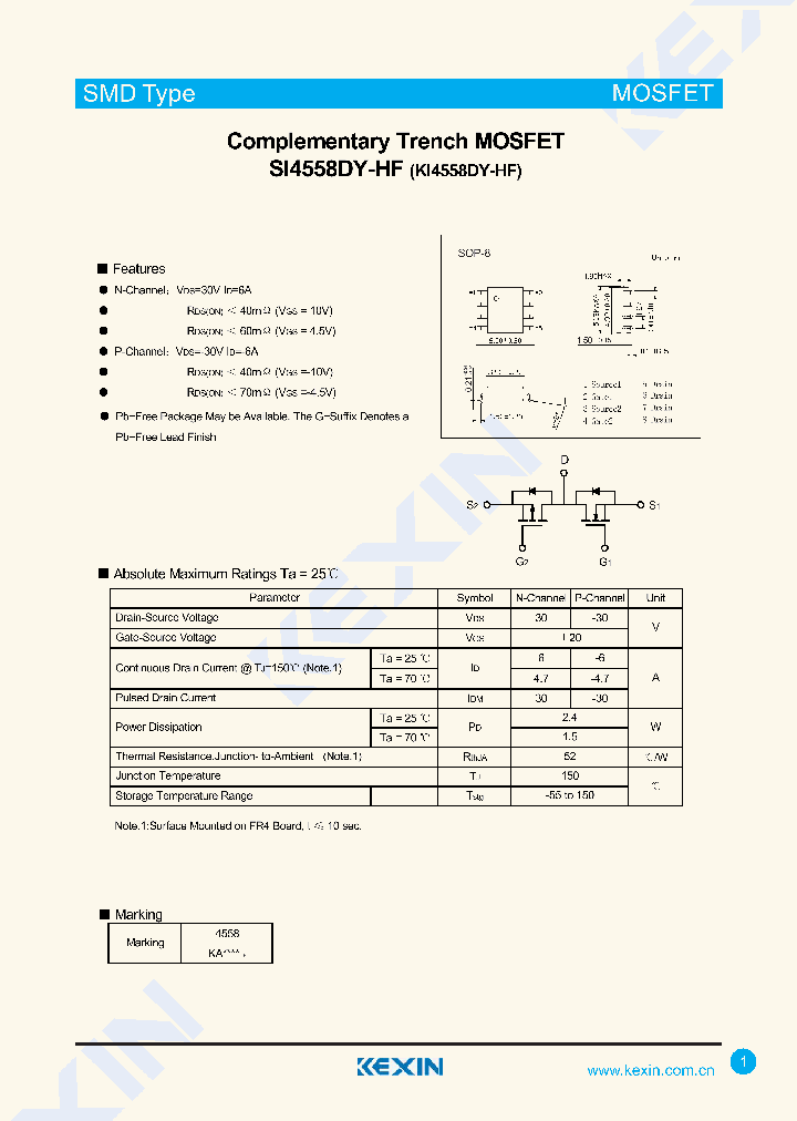 SI4558DY-HF_8120780.PDF Datasheet