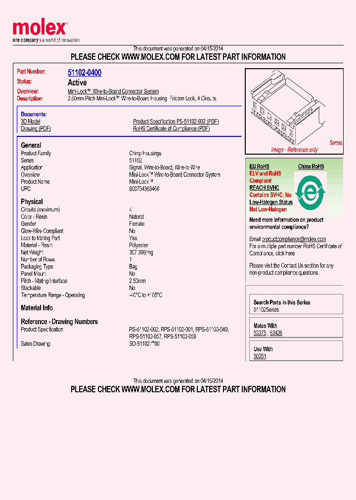 51102-0400_8124767.PDF Datasheet