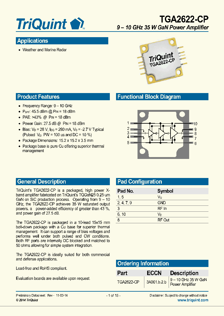 TGA2622-CP_8131565.PDF Datasheet