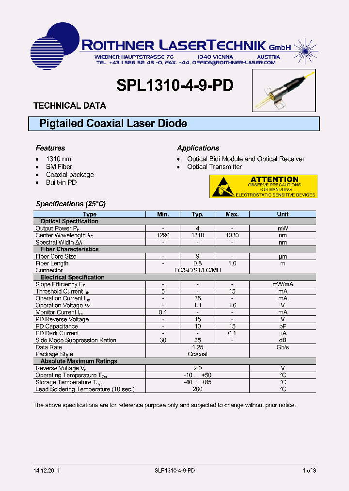 SPL1310-4-9-PD_8131321.PDF Datasheet