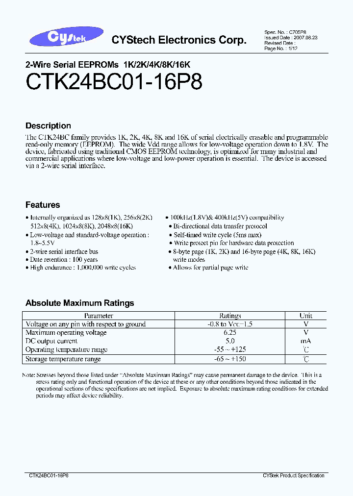CTK24BC01P8_7823689.PDF Datasheet