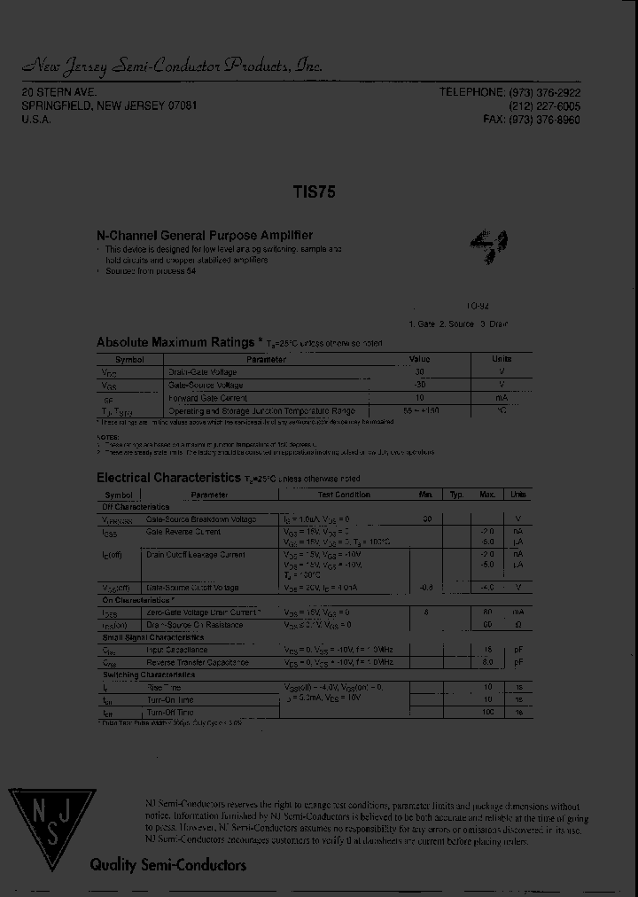 TIS75_8147796.PDF Datasheet