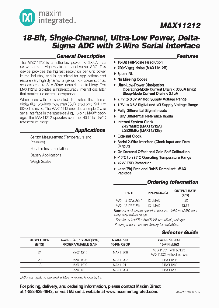 MAX11203_8150021.PDF Datasheet