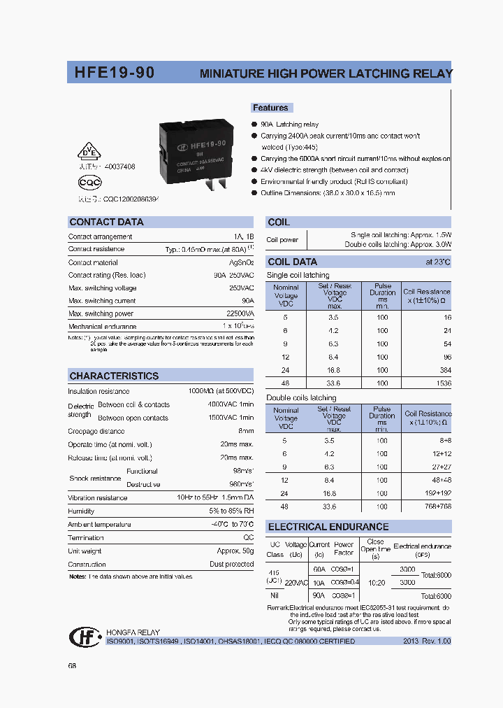 HFE19-905-DT-21-R_8153776.PDF Datasheet