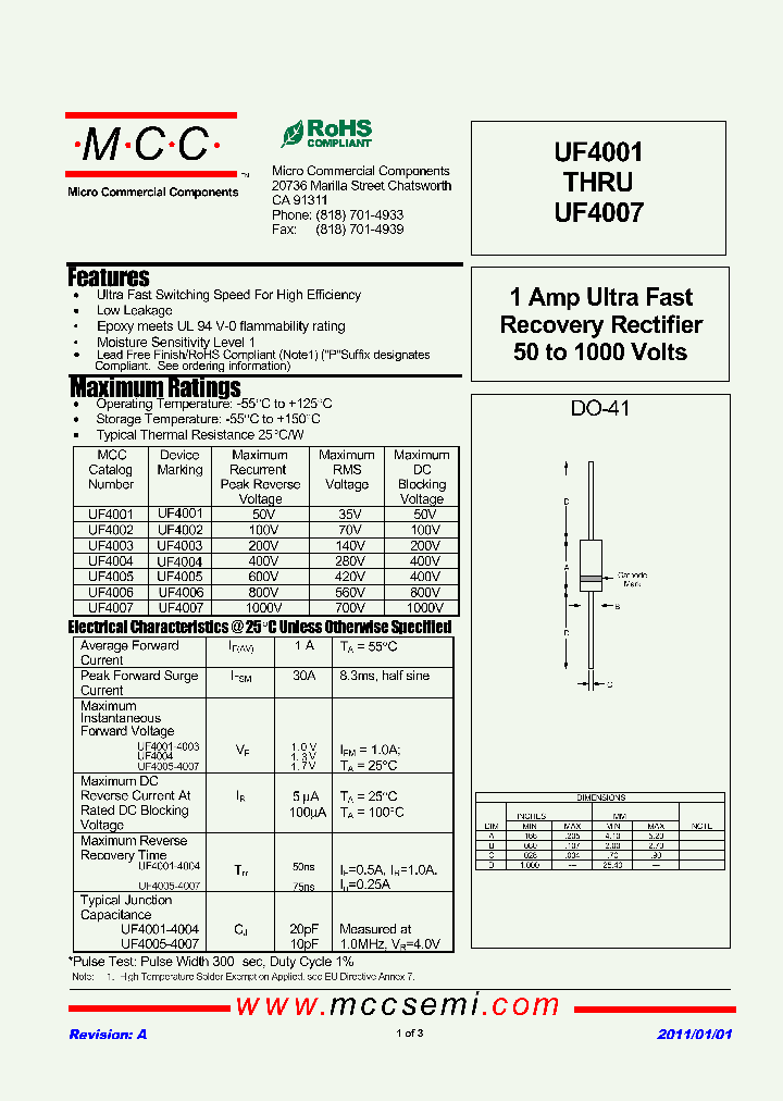 UF4001_8154002.PDF Datasheet