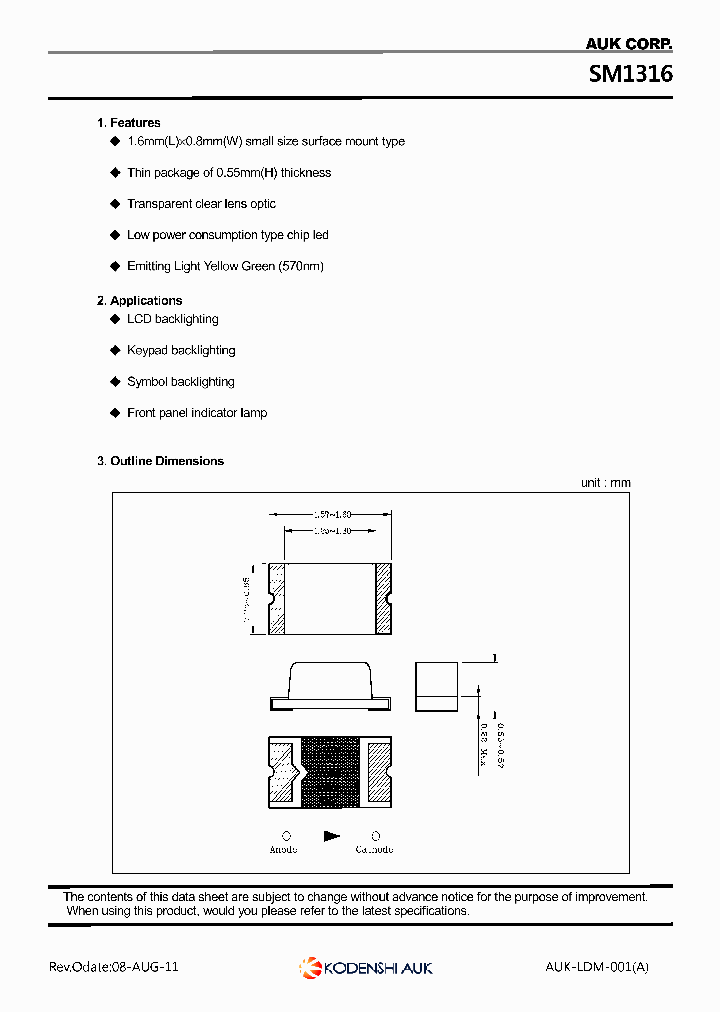 SM1316_8155791.PDF Datasheet