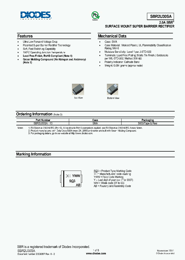 SBR2U30SA-15_8157179.PDF Datasheet