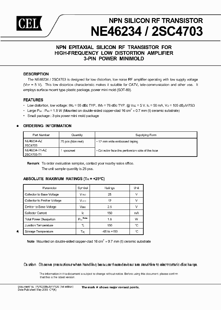 2SC4703-T1_8176307.PDF Datasheet