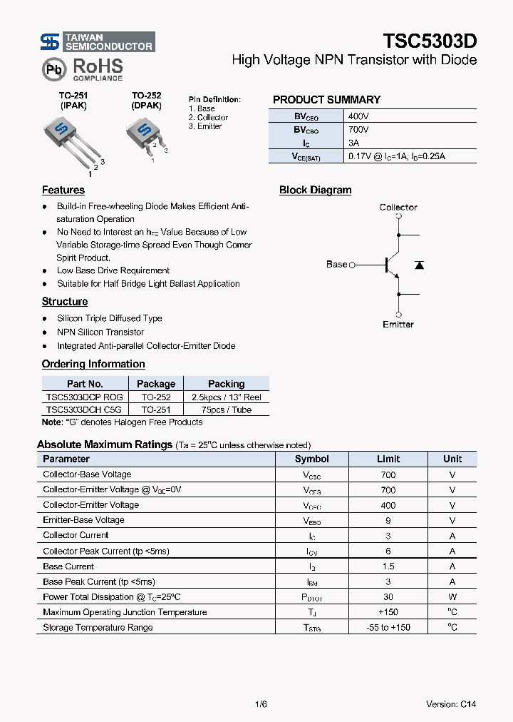 TSC5303DCPROG_8182995.PDF Datasheet