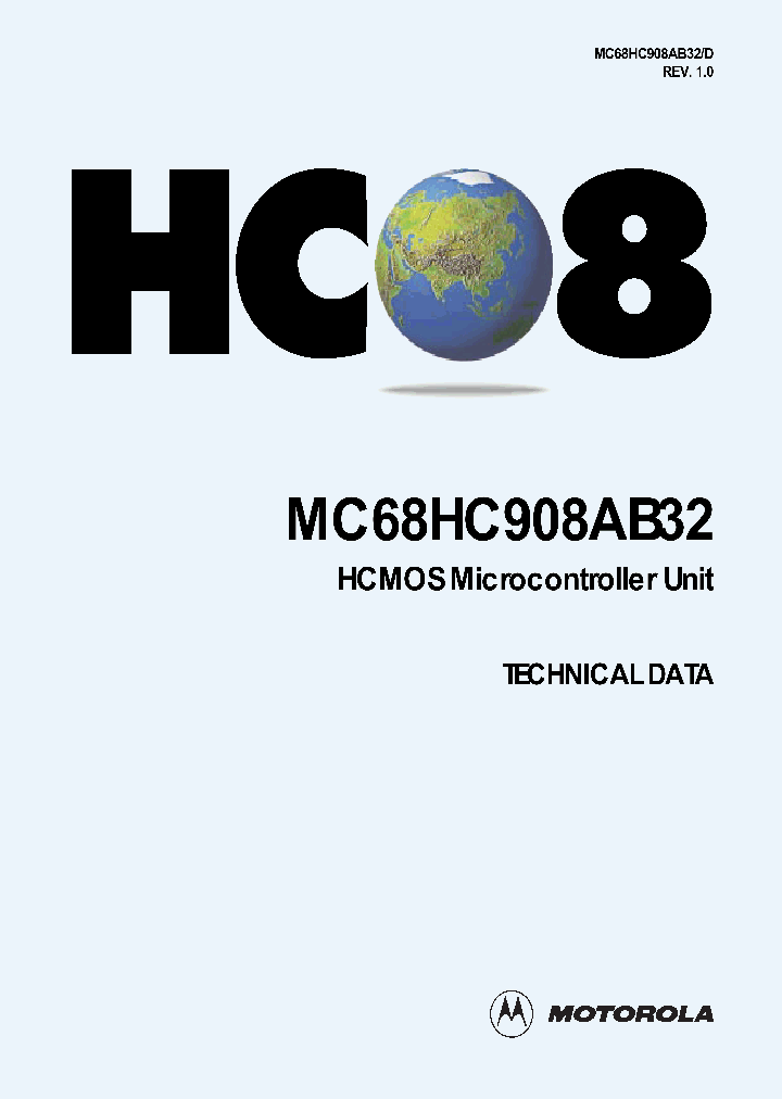MCHC908AB32CFUR2_8184585.PDF Datasheet