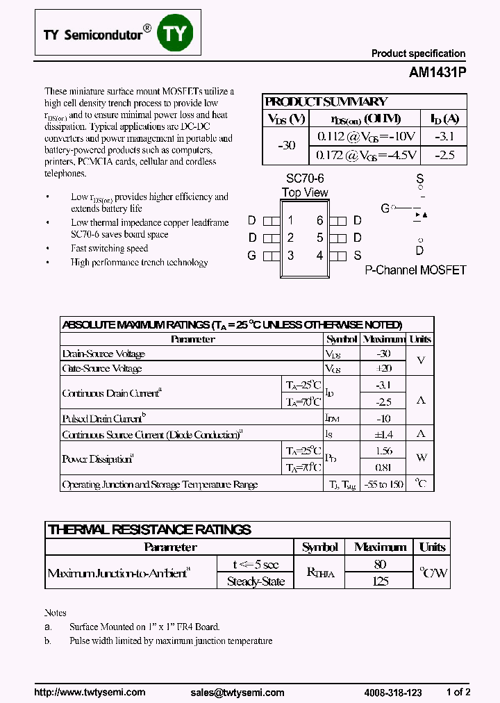 AM1431P_8186484.PDF Datasheet