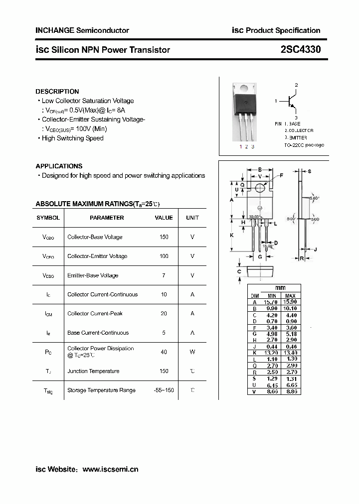 2SC4330_8196048.PDF Datasheet