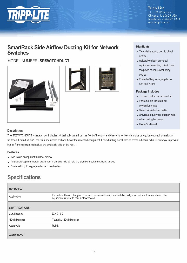 SRSWITCHDUCT_8199052.PDF Datasheet