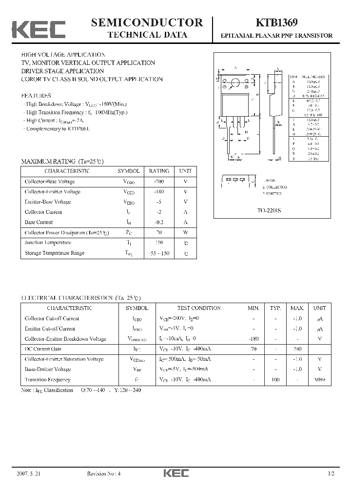 KTB1369-15_8205107.PDF Datasheet