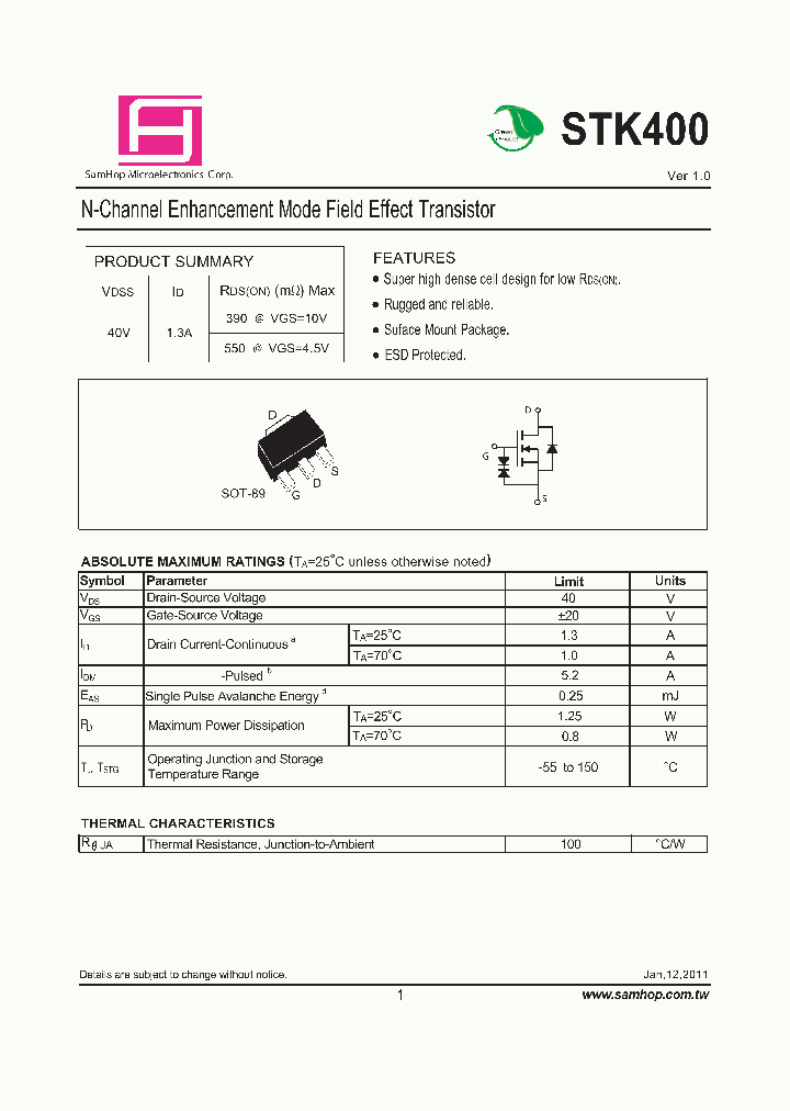 STK400_8205526.PDF Datasheet