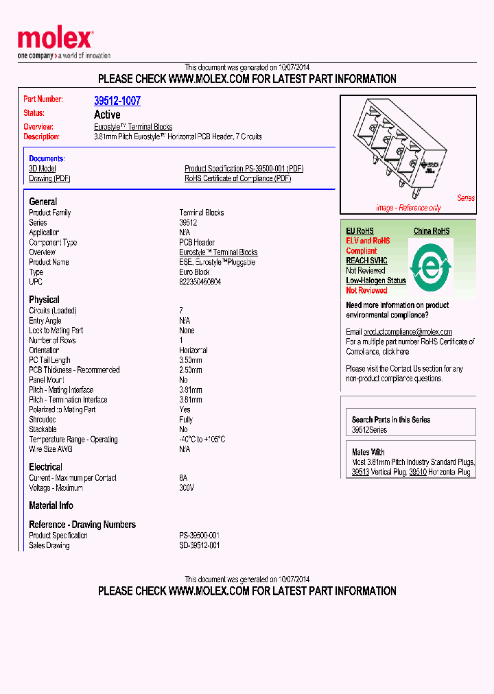 39512-1007_8205692.PDF Datasheet