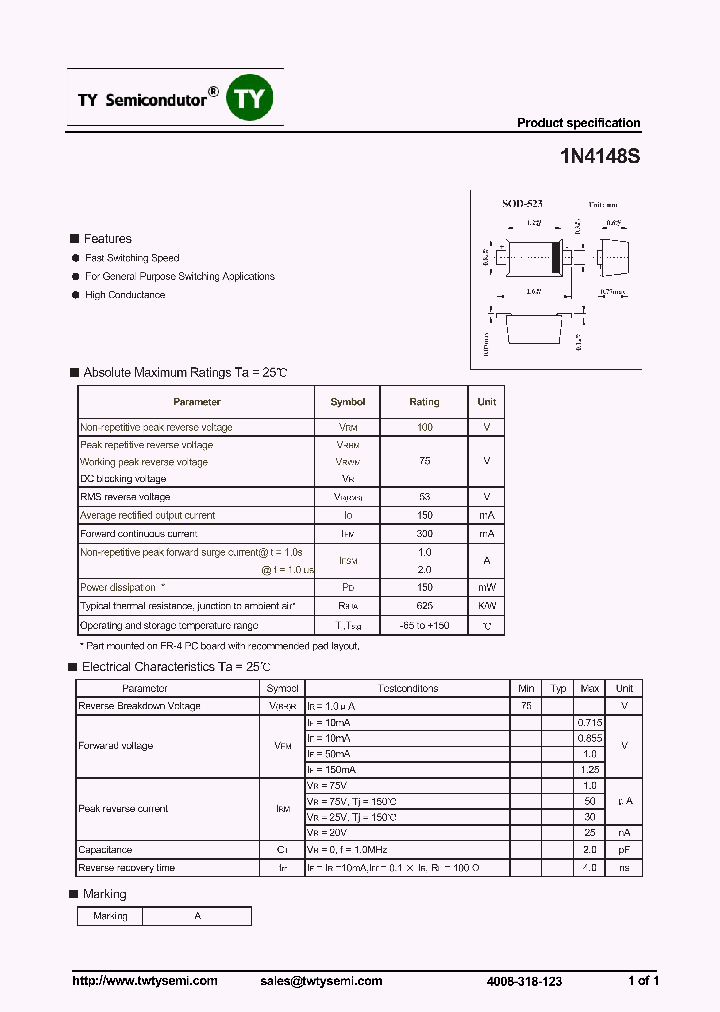 1N4148S_8205730.PDF Datasheet