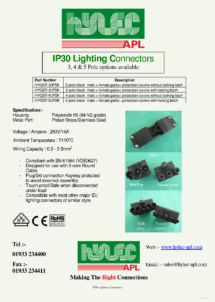 HYGST-3LPSK_7831250.PDF Datasheet