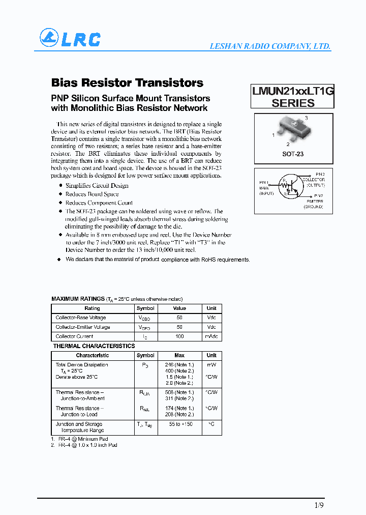 LMUN2136LT1G-15_8211169.PDF Datasheet