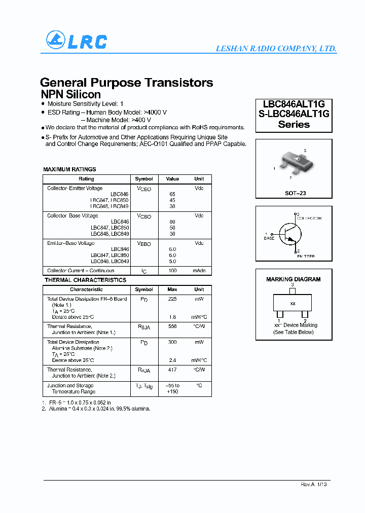 LBC847BLT1G-15_8211504.PDF Datasheet