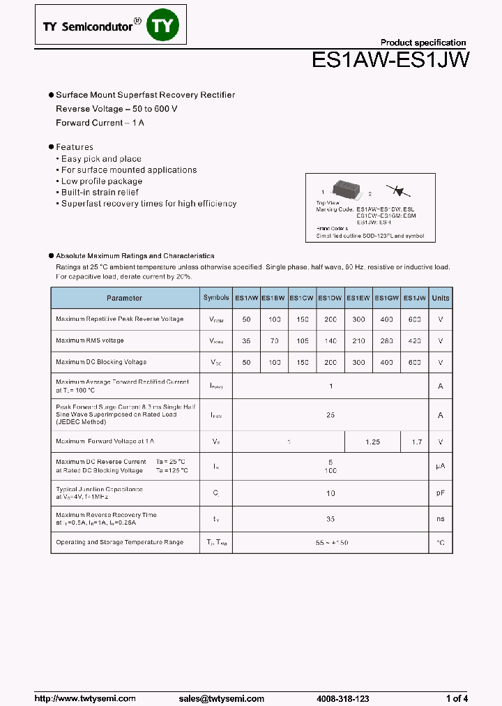 ES1AW-ES1JW_8216860.PDF Datasheet