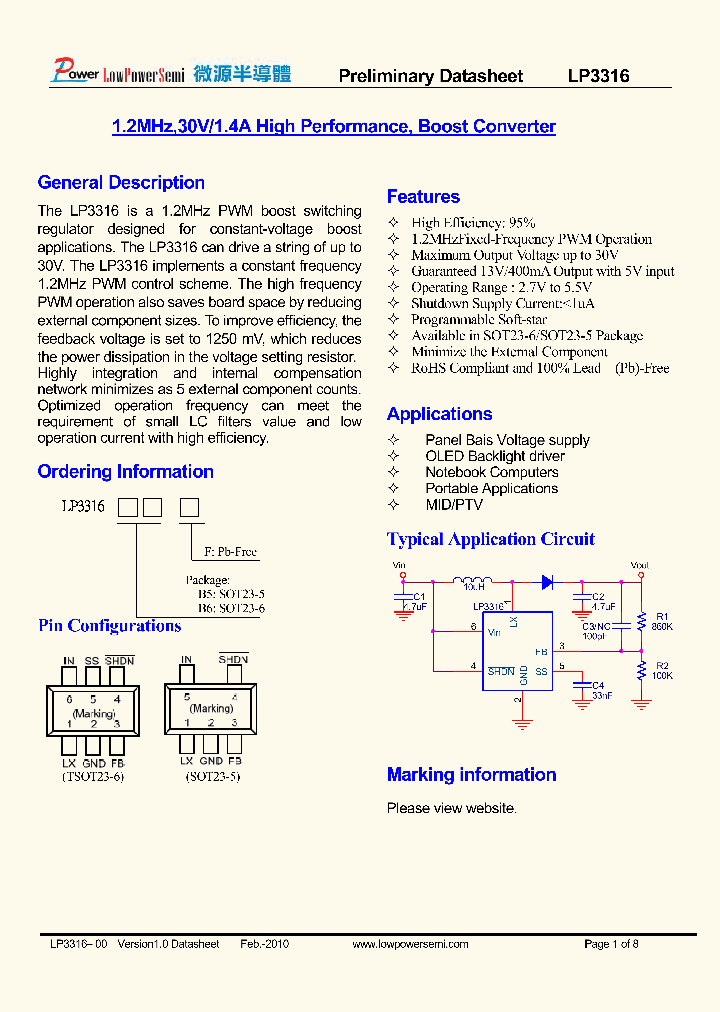 LP3316_8222360.PDF Datasheet