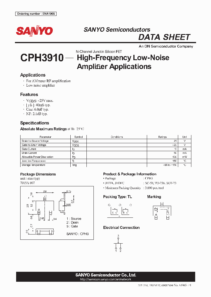 CPH3910_8224486.PDF Datasheet