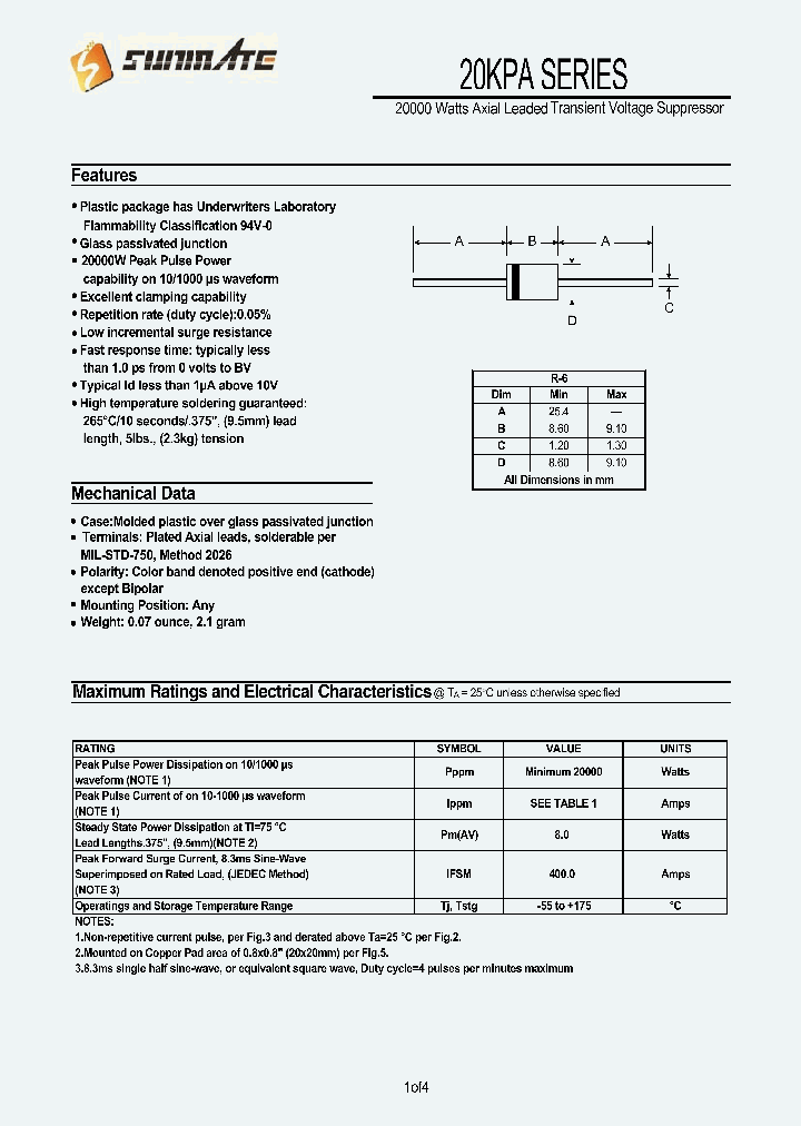 20KPA256A_8226598.PDF Datasheet