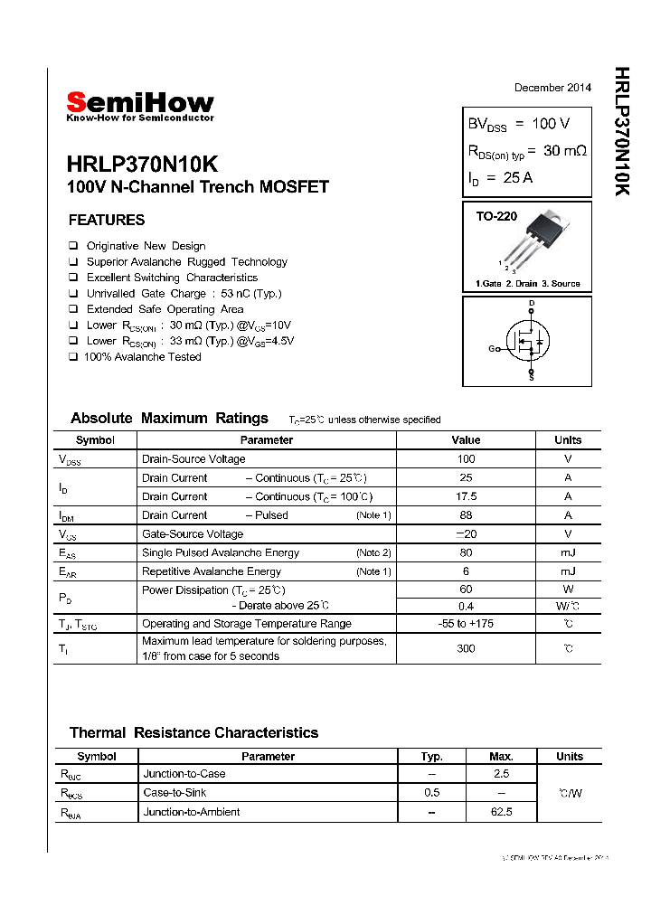 HRLP370N10K_8227605.PDF Datasheet