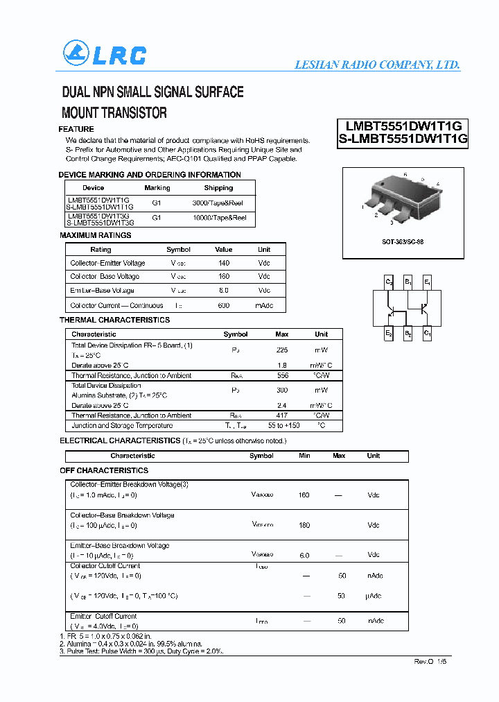 LMBT5551DW1T1G-15_8229471.PDF Datasheet